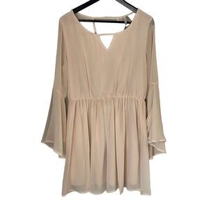 paper crane denim dress Paper Crane Denim/Embroidered Tie Strap and